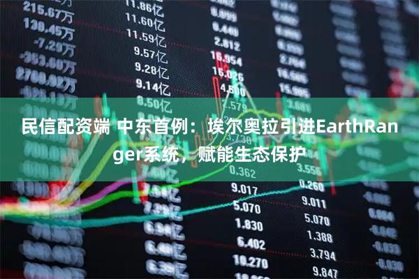 民信配资端 中东首例：埃尔奥拉引进EarthRanger系统，赋能生态保护