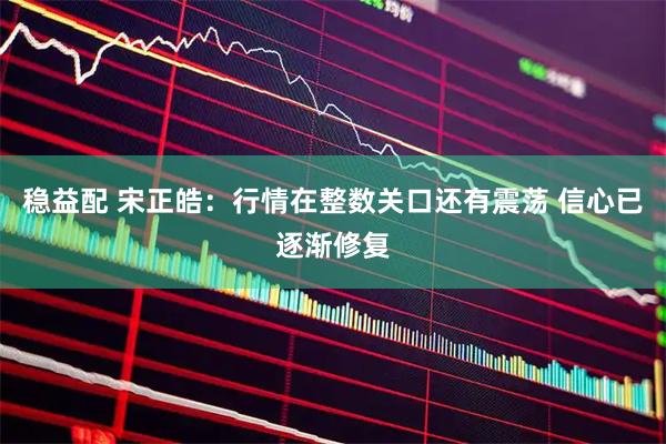 稳益配 宋正皓：行情在整数关口还有震荡 信心已逐渐修复